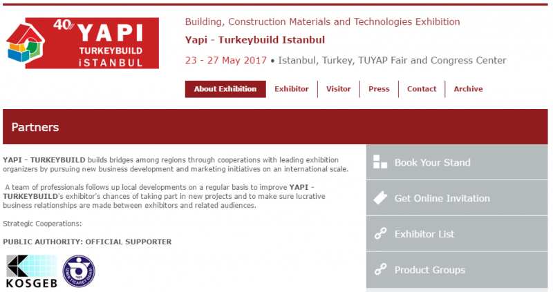 Бизнес-миссия на строительную выставку в Стамбул